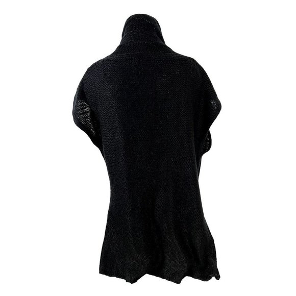 Derek Heart women's black draped front sweater size 3X, sleeveless - Picture 4 of 7